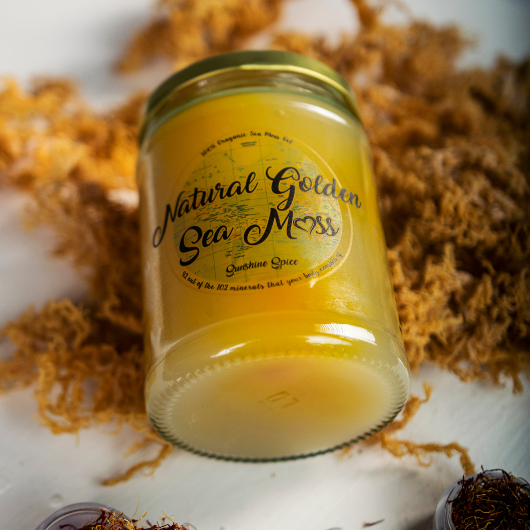 Sunshine Spice (Natural Golden Sea Moss & Saffron)